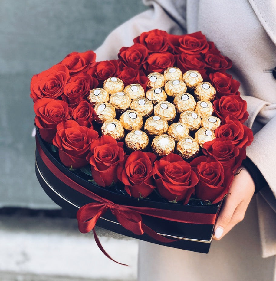 Sweet Romance Flower Box